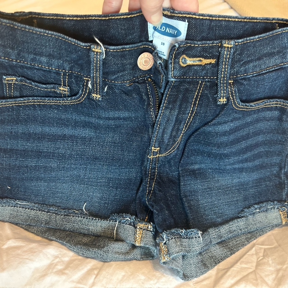 ✨Old Navy Kids Denim Shorts - Dark Blue